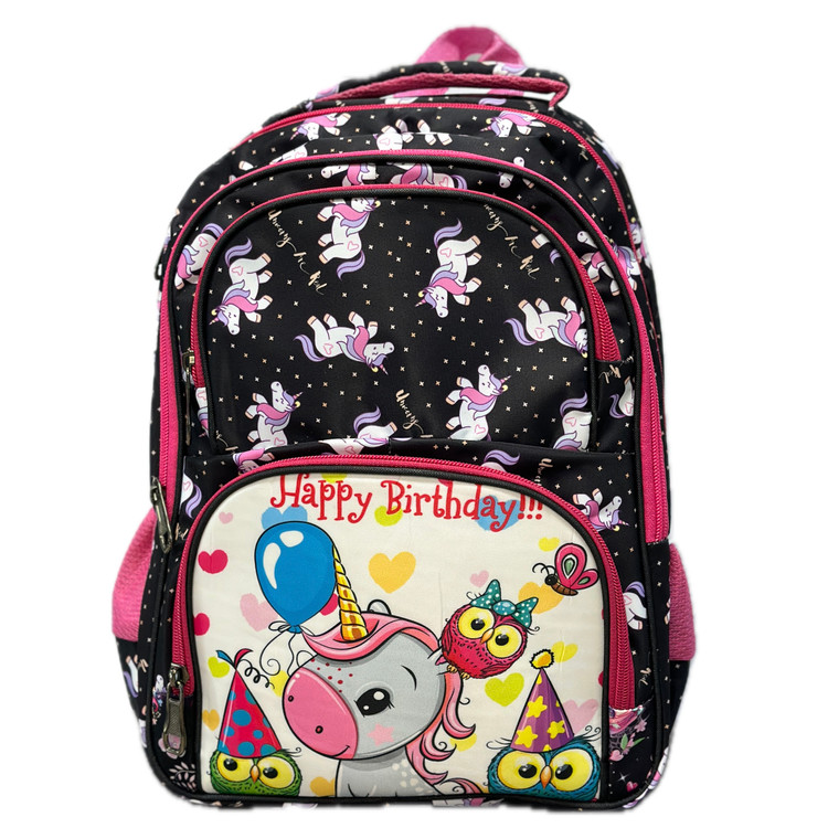 کوله پشتی دخترانه یونیکورن اسب تک شاخ