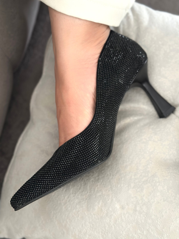 کفش مجلسی زنانه تمام نگینی