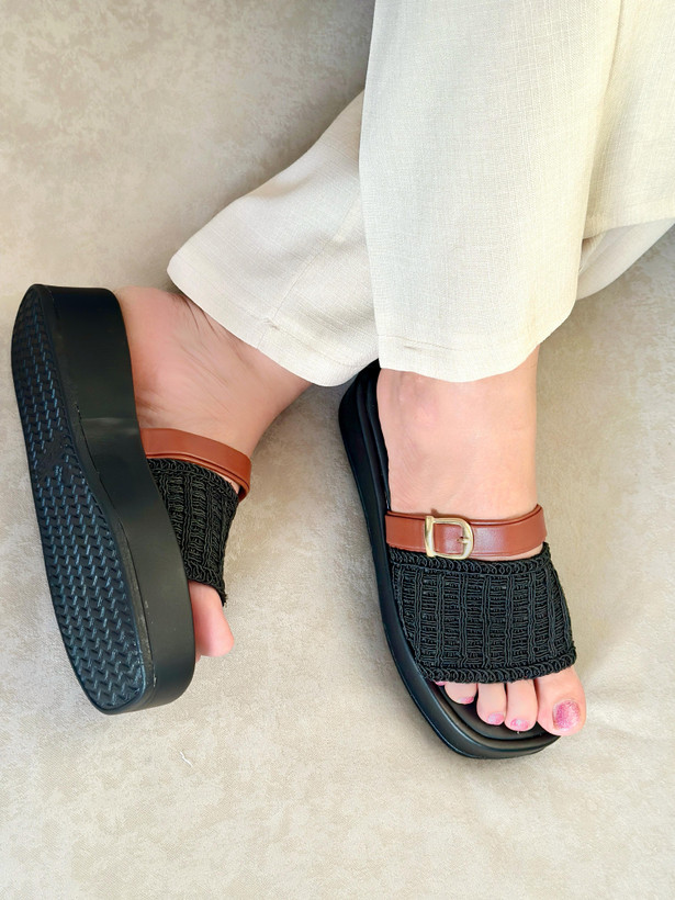 صندل جدید زنانه مشکی