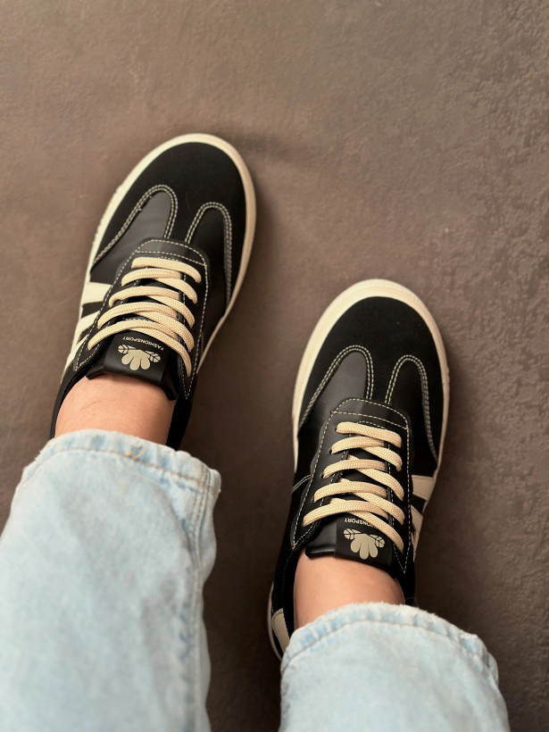 کفش ونس زنانه HI مشکی زیره PU طبی