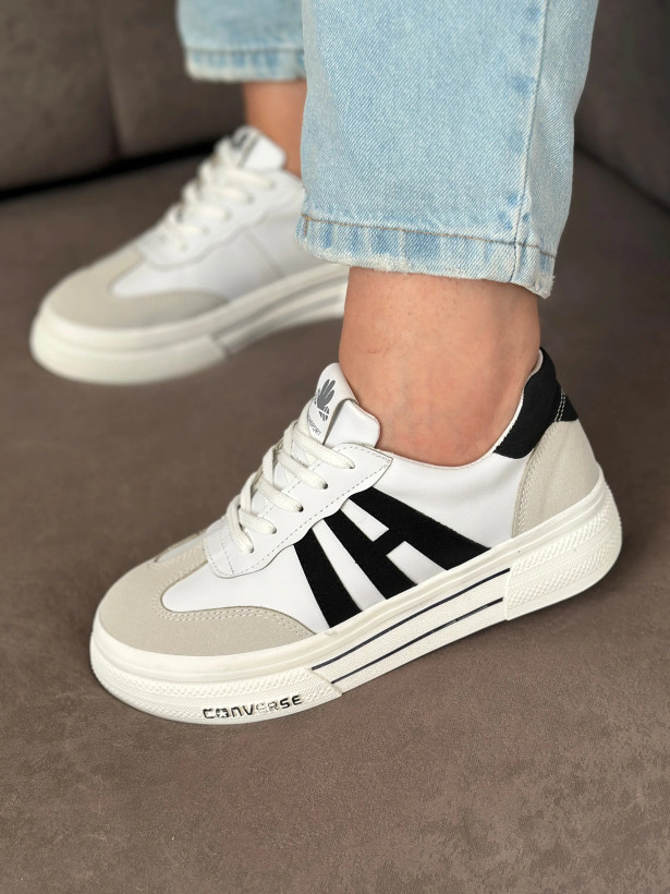 کتونی سفیدزنانه 3 خط