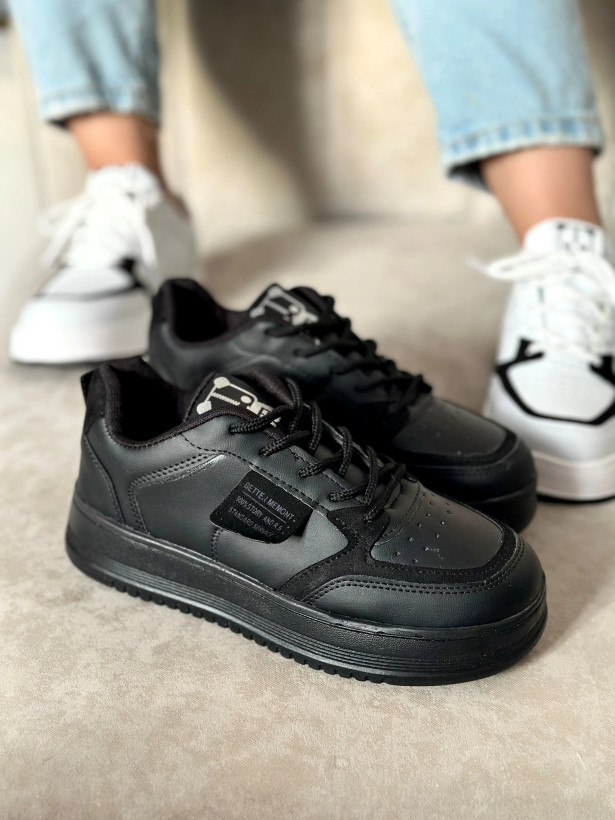 کفش ونس مشکی ساده