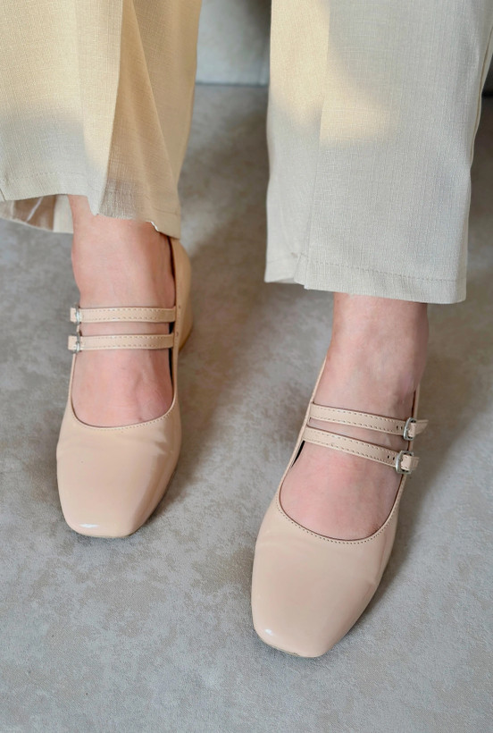 کفش مجلسی دخترانه پاشنه دار راحت