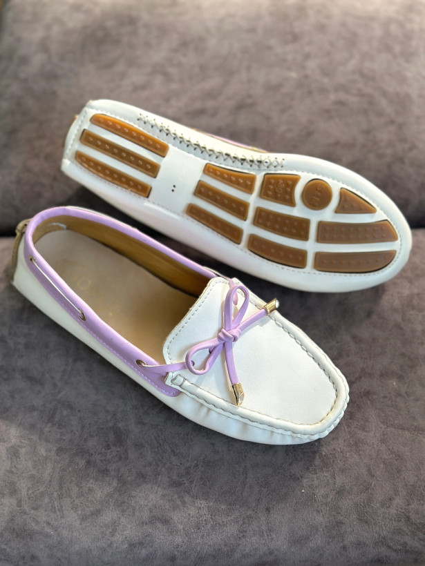 کالج جدید و شیک دخترانه رنگ سفید یاسی