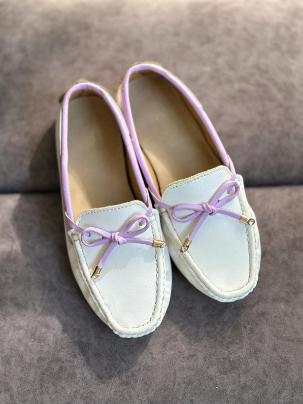 کفش کالج زنانه سفید