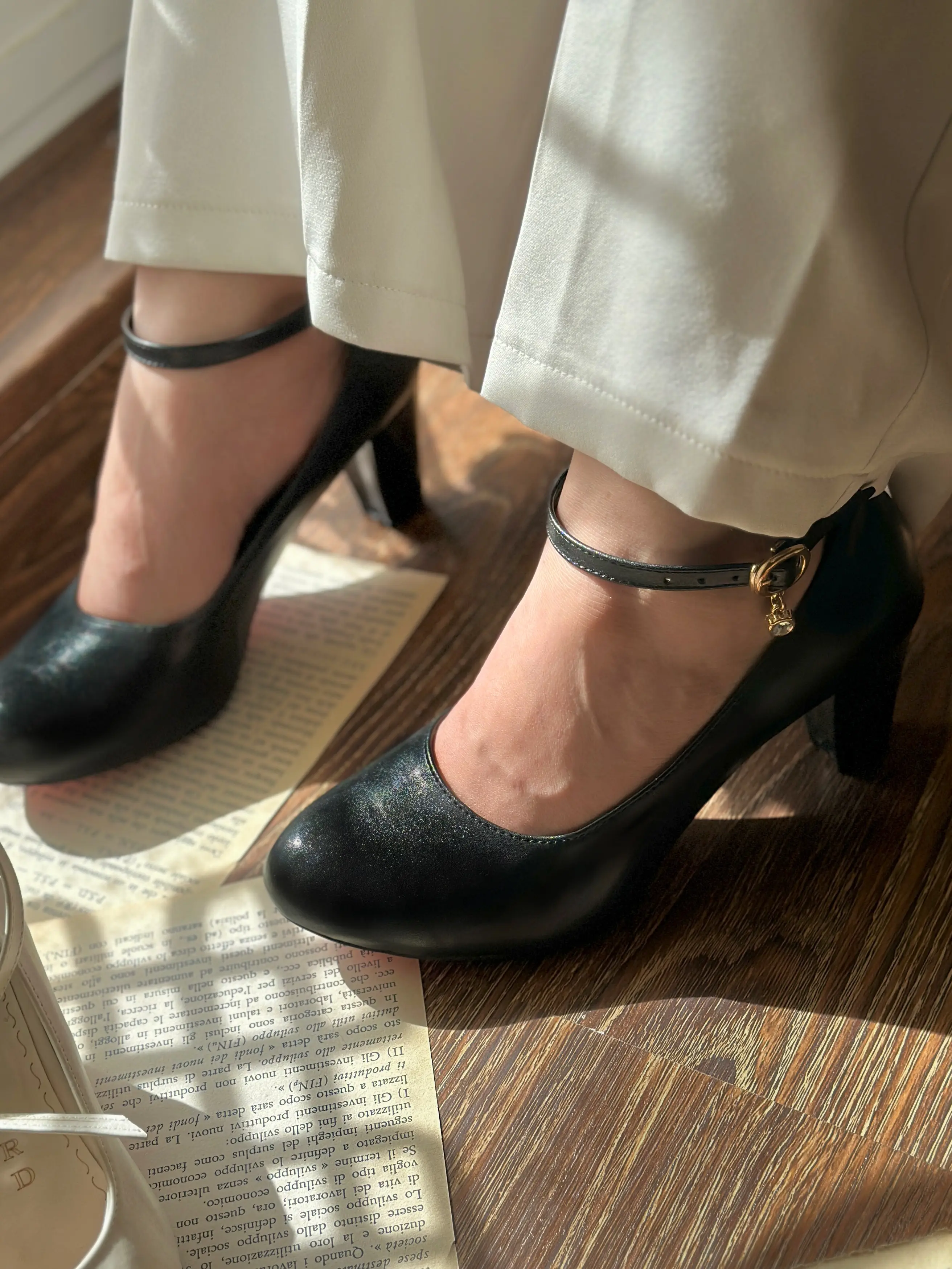 کفش پاشنه ۶ سانت مشکی مجلسی راحت کفش مجلسی ساده و شیک مشکی