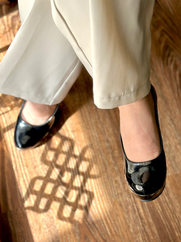 کفش ورنی جدید